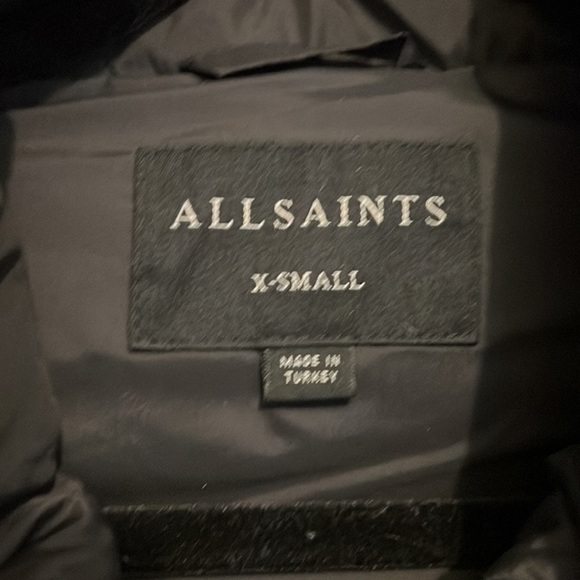 Allsaints puffer coat - Picture 2 of 13